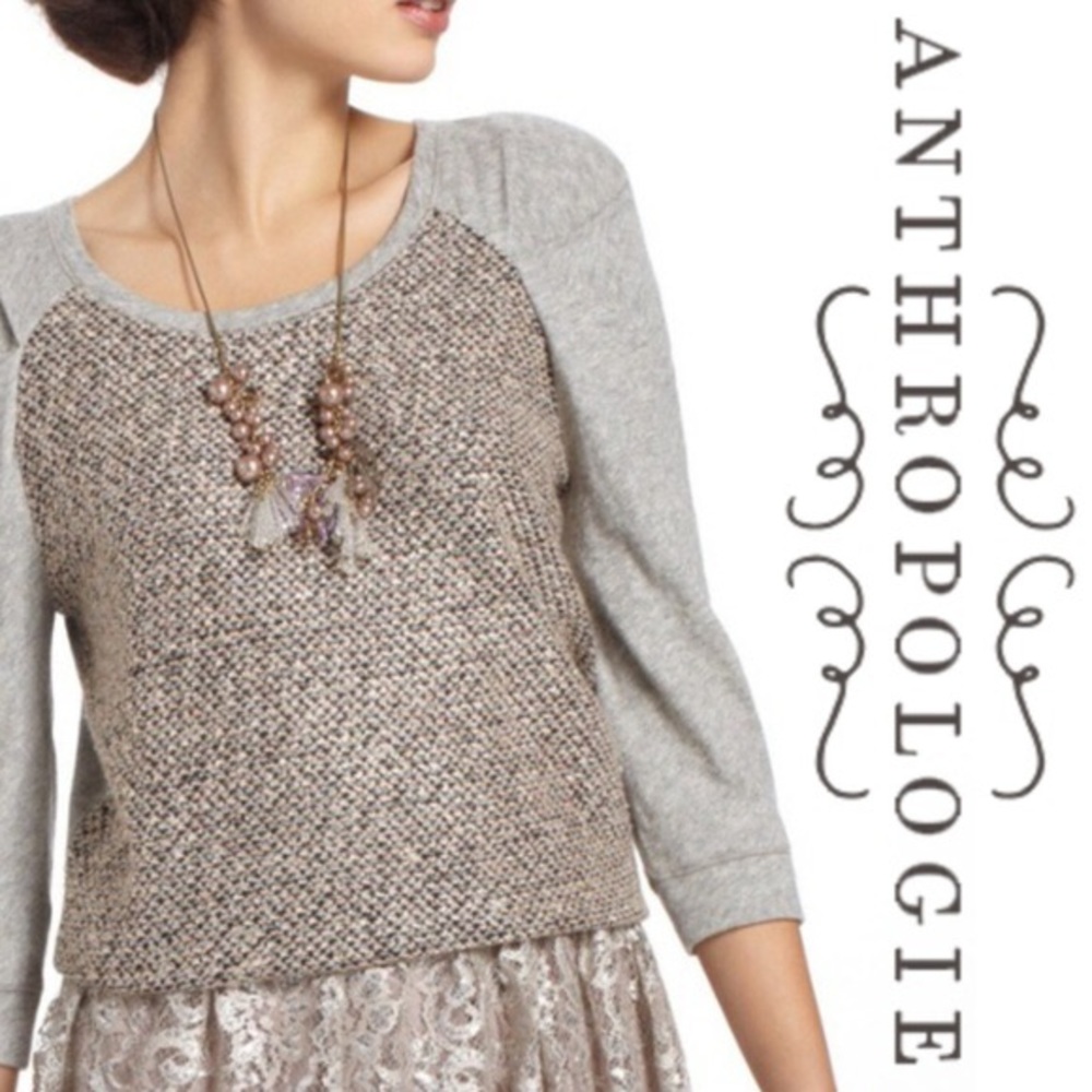 Anthropologie Meadow Rue Galaxy Skies Sweater Top